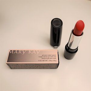 NWT Mary Kay gel semi-matte lipstick poppy please